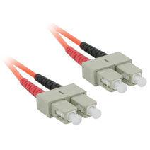 C2G 1M Sc/Sc Duplex 62.5/125 Multimode Fiber Patch Cable Fibre Optic Cable Orange