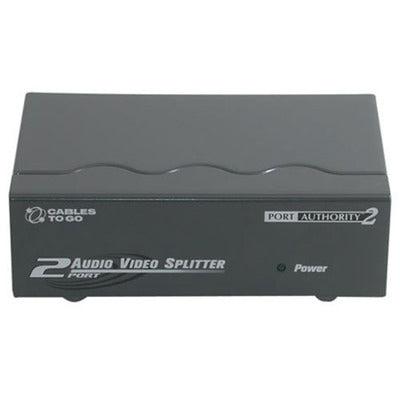 C2G 2-Port Uxga Monitor Splitter/Extender With Audio Vga 2X Vga