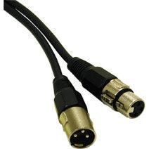 C2G 25Ft Pro- Xlr Male To Xlr Female Audio Cable 7.5 M Xlr (3-Pin) Black