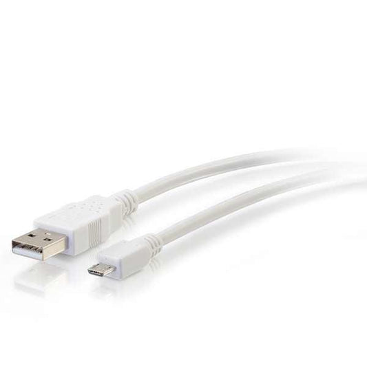 C2G 27441 Usb Cable 0.3 M Usb 2.0 Usb A Micro-Usb B White