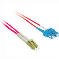 C2G 2M Lc/Sc Duplex 50/125 Multimode Fiber Patch Cable Fibre Optic Cable Red