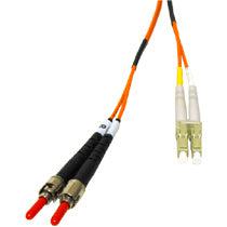 C2G 2M Lc/St Duplex 62.5/125 Multimode Fiber Patch Cable Fibre Optic Cable Orange