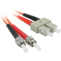 C2G 2M Sc/St Lszh Duplex 62.5/125 Multimode Fibre Optic Cable Orange