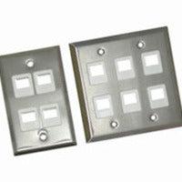 C2G 37099 Wall Plate/Switch Cover Aluminium