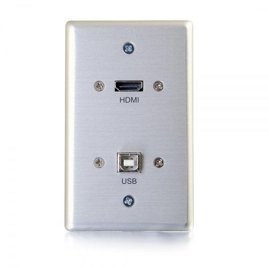C2G 39874 Wall Plate/Switch Cover Aluminium