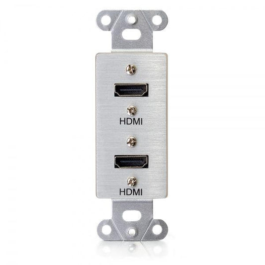 C2G 39875 Wall Plate/Switch Cover Aluminium