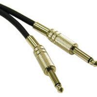 C2G 3Ft Pro- 1/4In M / 1/4In M Audio Cable 0.9 M Black