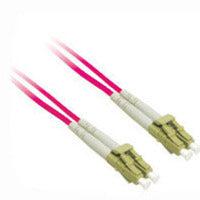 C2G 3M Lc/Lc Plenum-Rated Duplex 50/125 Multimode Fiber Patch Cable Fibre Optic Cable Red