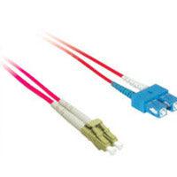 C2G 3M Lc/Sc Duplex 9/125 Single-Mode Fiber Patch Fibre Optic Cable Red