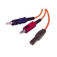 C2G 3M Mtrj/Sc Duplex 62.5/125 Multimode Fiber Patch Cable - Orange Fiber Optic Cable 118.1" (3 M)