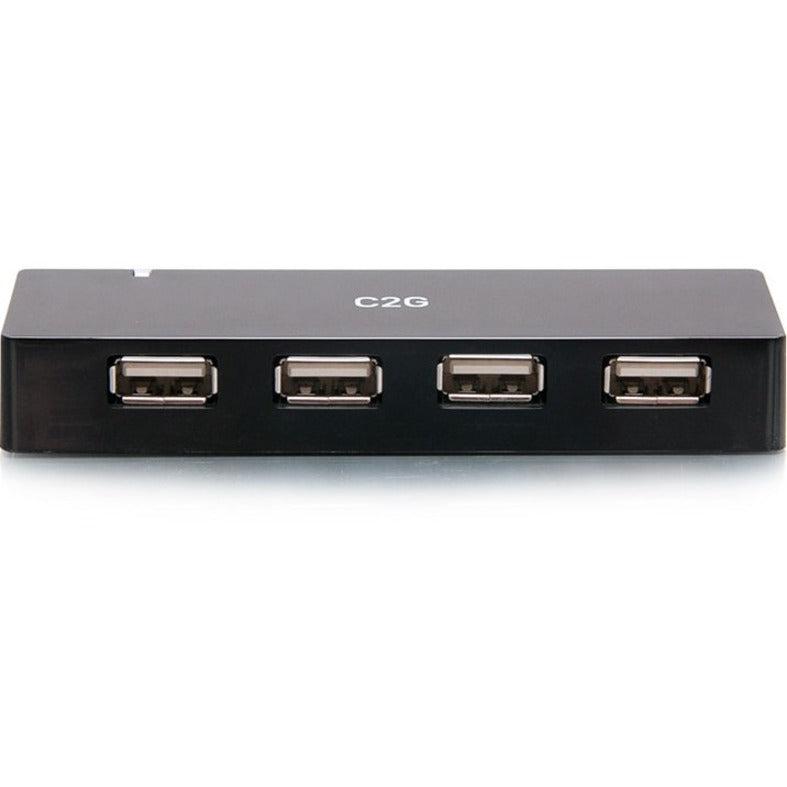 C2G 4-Port Usb-A Hub With 5V 2A Power Supply