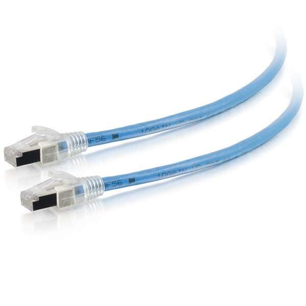 C2G 43171 Networking Cable Blue 10.6 M Cat6A F/Utp (Ftp)