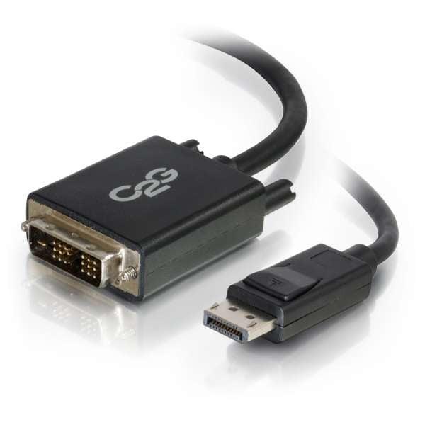 C2G 4.5M Displayport™ Male To Single Link Dvi-D Male Adapter Cable - Black (Taa Compliant)