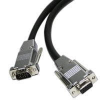 C2G 50Ft Plenum-Rated Hd15 M/F Uxga Monitor/Projector Extension Cable Vga Cable 15 M Vga (D-Sub) Black