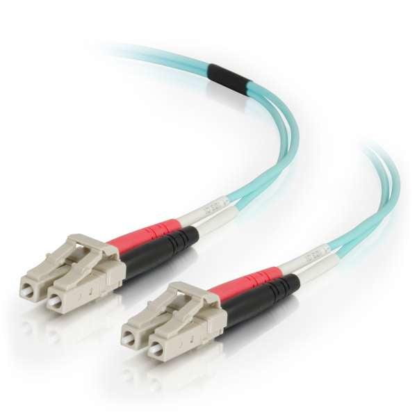 C2G 50M, Lc - Lc Fibre Optic Cable Blue