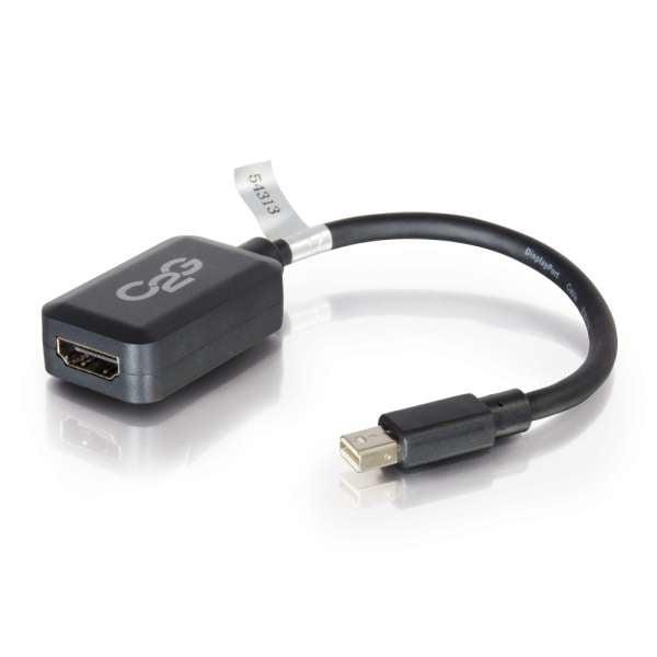 C2G 54313 Video Cable Adapter 0.2 M Mini Displayport Hdmi Black