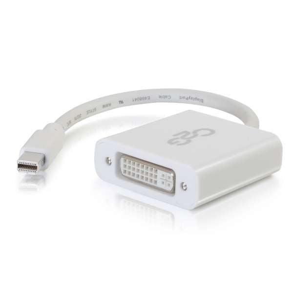 C2G 54319 Video Cable Adapter Mini Displayport Dvi-D White