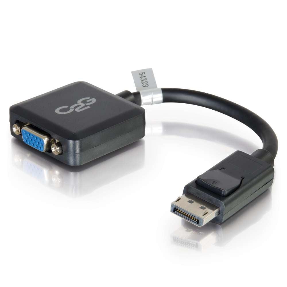 C2G 54323 Video Cable Adapter Displayport Vga Black