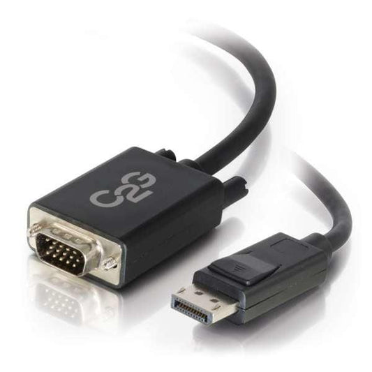 C2G 54332 Video Cable Adapter 1.83 M Displayport Vga (D-Sub) Black