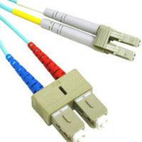 C2G 5M 10Gb Lc/Sc Duplex 50/125 Multimode Fiber Patch Cable Fiber Optic Cable 196.9" (5 M)
