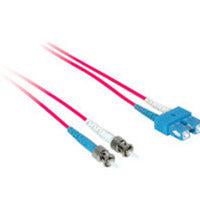 C2G 5M Sc/St Duplex 9/125 Single-Mode Fiber Patch Cable Fibre Optic Cable Red