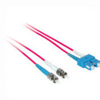 C2G 5M St/Sc Duplex 50/125 Multimode Fiber Patch Cable Fibre Optic Cable Red