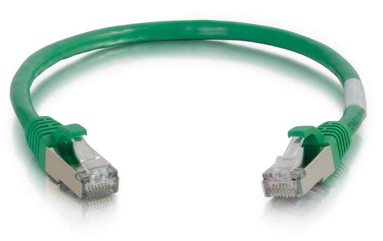 C2G 6" Cat6 Stp Networking Cable Green 0.15 M U/Ftp (Stp)