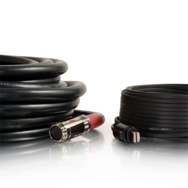 C2G 60178 Fibre Optic Cable 7.62 M Ofnp Black