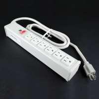 C2G 6Ft Wiremoldâ® 6-Outlet Plug-In Center Unit 120V/15A Lighted Switch Power Strip