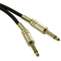 C2G 6Ft Pro- 1/4In Male To 1/4In Male Audio Cable 1.8 M 6.35Mm Black