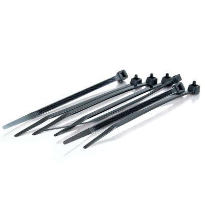 C2G 6In Cable Ties - Black 100Pk Cable Tie
