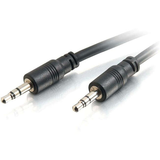 C2G 75Ft 3.5Mm Stereo Audio Cable With Low Profile Connectors M/M - In-Wall Cmg-Rated