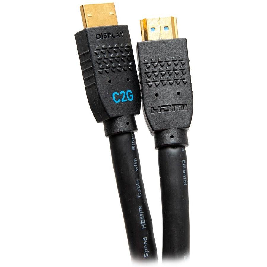 C2G 7.6M Performance Series Ultra Flexible Active High Speed Hdmi® Cable - 4K 60Hz In-Wall, Cmg 4 Rated