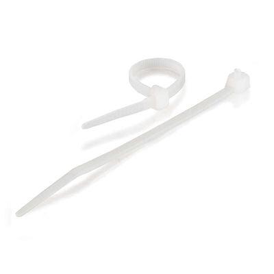 C2G 7.75In Releasable/Reusable Cable Ties - White 50Pk Cable Tie