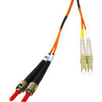 C2G 7M Lc/St Duplex 62.5/125 Multimode Fiber Patch Cable Fibre Optic Cable Orange