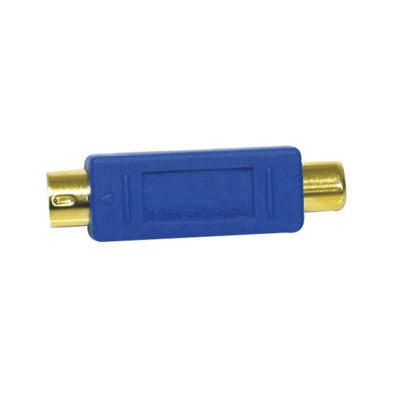 C2G Bi-Directional S-Video Male/ Rca Female Video Adapter 45 M S-Video (4-Pin) Blue