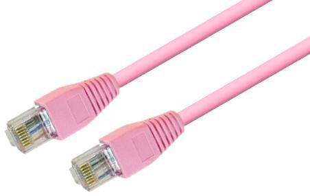 C2G Cat6, 3Ft. Networking Cable Pink 0.9 M