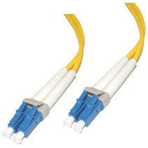 C2G Lc/Lc Duplex 9/125 Single-Mode Fiber Patch Cable, Yellow 1M Fiber Optic Cable 39.4" (1 M)