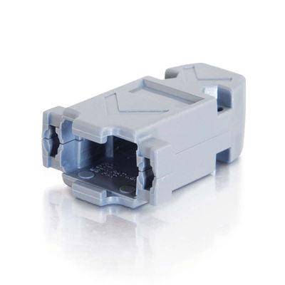 C2G Plastic Hood Wire Connector Db9/Hd15 Grey