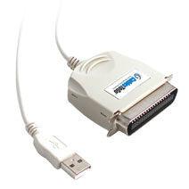 C2G Port Authority Usb Ieee-1284 Parallel Printer Adapter Cable 6Ft Printer Cable 1.83 M