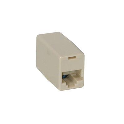 C2G Rj45 8-Pin Modular Inline Coupler Straight-Through Wire Connector Grey