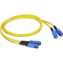 C2G Sc/Sc Duplex 9/125 Single-Mode Fiber Patch Cable, Yellow 2M Fiber Optic Cable 78.7" (2 M)