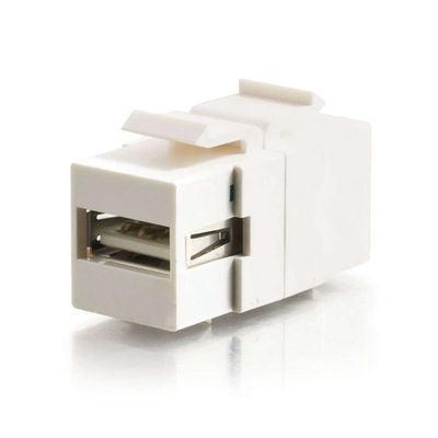 C2G Snap-In Usb A/B Female Keystone Insert Module 28751