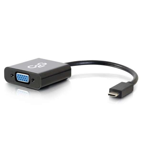 C2G Usb3.1-C/Vga Usb Graphics Adapter 1920 X 1200 Pixels Black