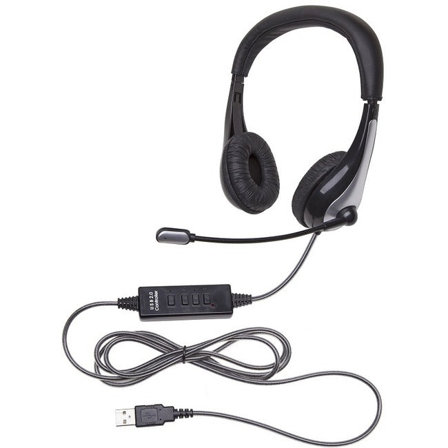 Califone 1025M Usb Neotech+ Usb,Headset Mic W/ Braided Cord