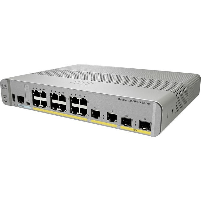 Catalyst 3560-Cx 8 Port Poe Ip,Base Remanufactured