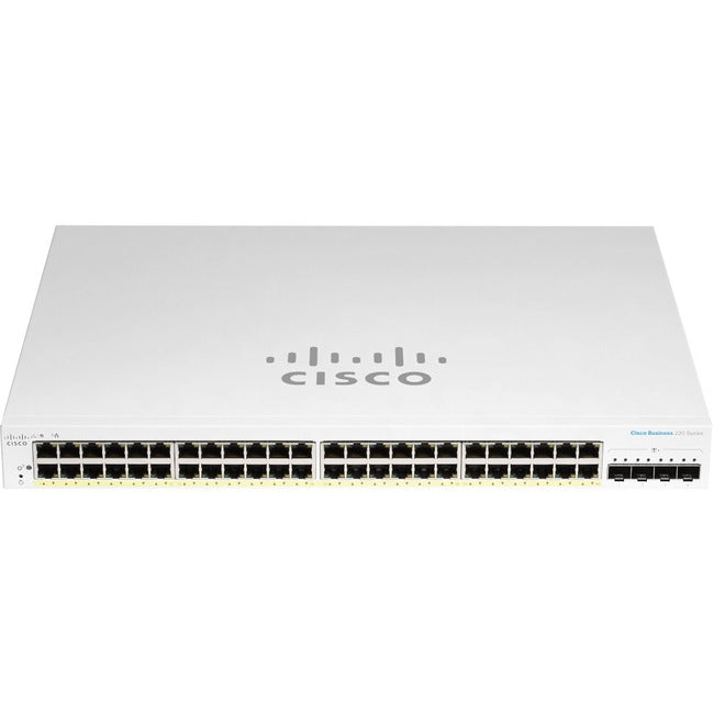 Cbs220 Smart 48Port Ge Poe 4X1G,Sfp