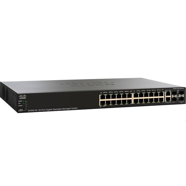 Cert Refurb Sg500-28 28Port Gb,Stackable Managed Switch Reman