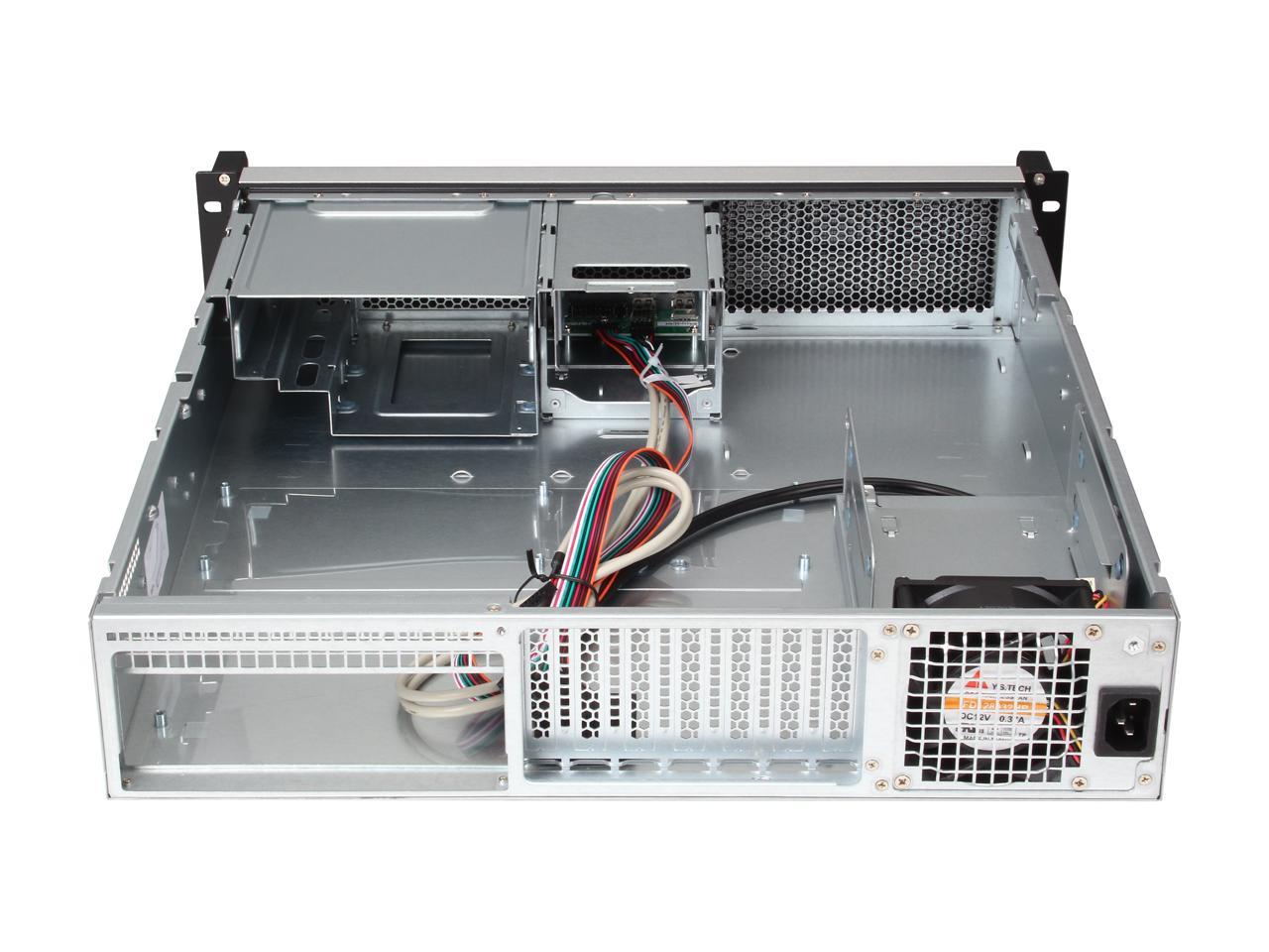 Chenbro Rm24100-L2 1.0Mm Sgcc 2U Rackmount Advanced Industrial Server Case 1 External 5.25" Drive Bays
