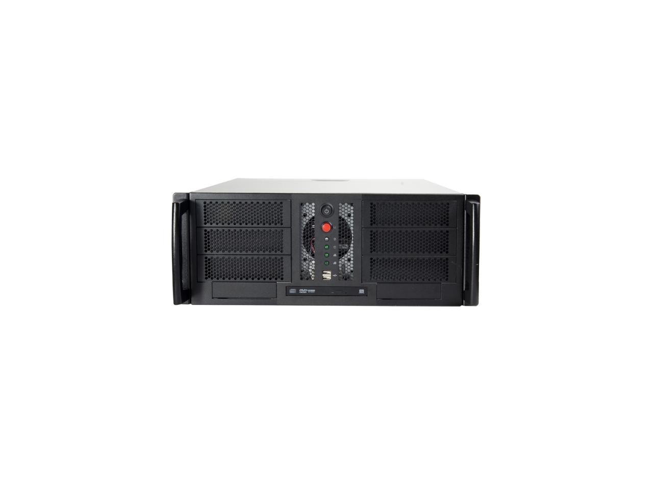 Chenbro Rm42300-F1 Black Steel / Plastic 4U Rackmount Server Case 3 External 5.25" Drive Bays